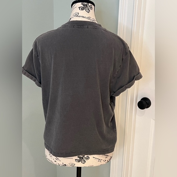 Obey T-Shirt | Gray | Cuff Sleeve | Size M | Preowned - Picture 3 of 7